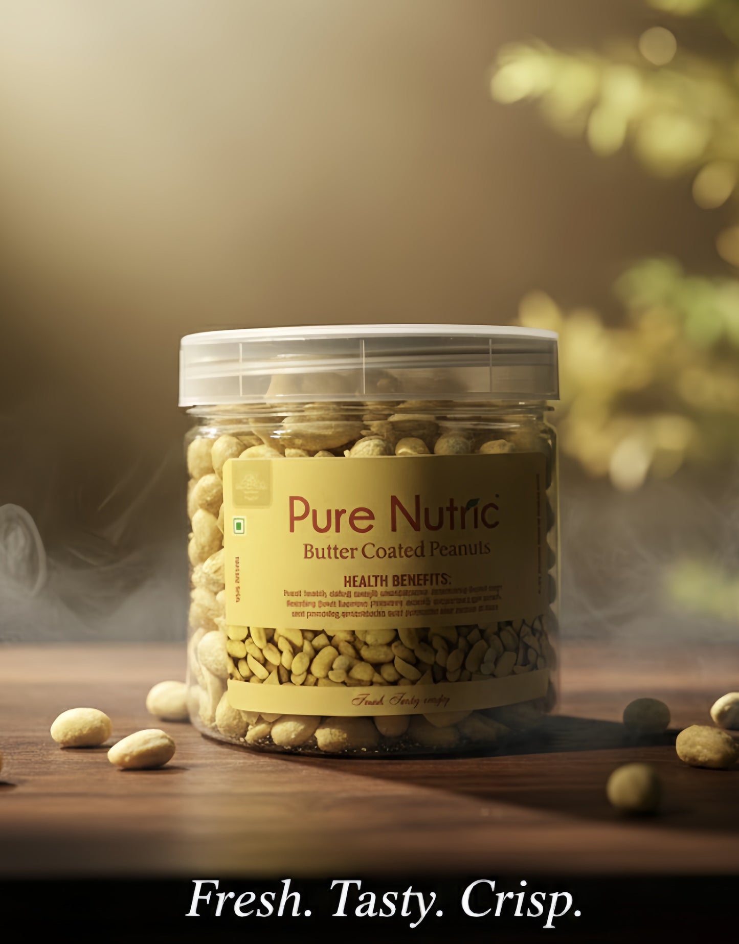 Butter Coated Peanuts - Rich, Crunchy & Savory Snack (240g)