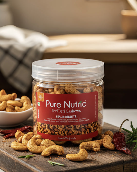 Premium Peri Peri Cashews - Roasted & Spiced (220g)