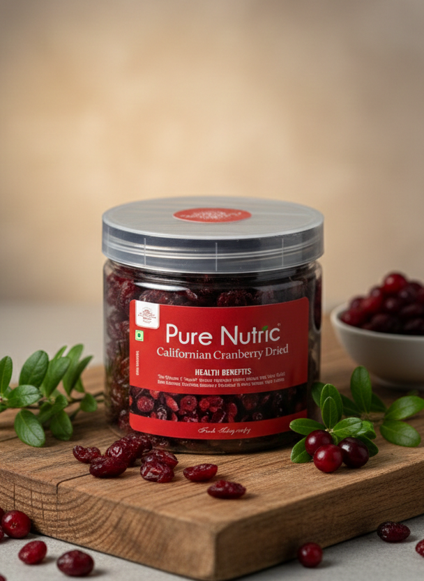 Californian Dried Cranberries | Pure Nutric