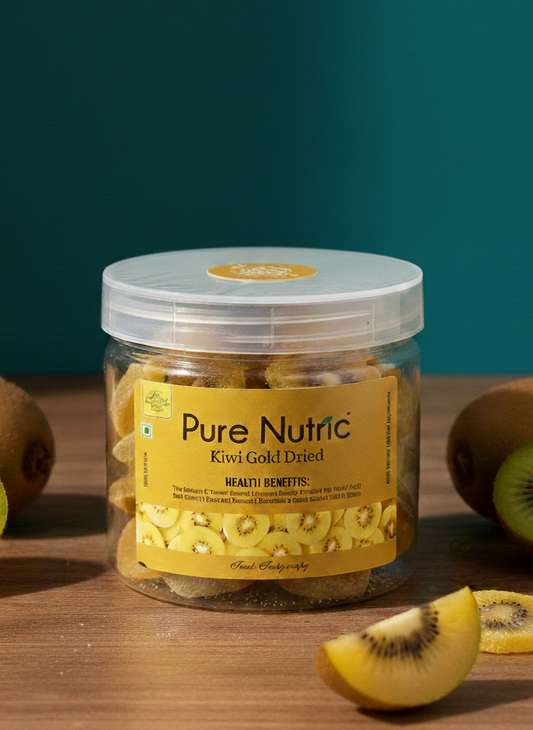Premium Gold Kiwi Dried Slices | Pure Nutric